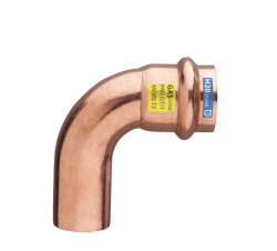 Meden� lisovac� obl�k 90� � jednostrann� � 35 mm