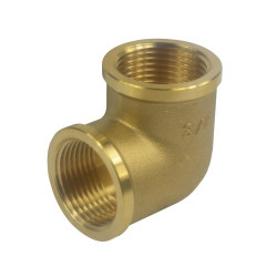 Mosadzn� koleno FF 2"